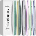 Nail Files,  6 Pcs Professional Nail File and Buffer Set, Emery Boards Set for Acrylic Gel Natural Nails(Include 150,180,240,100/180,220/280,1000/4000 Grit)