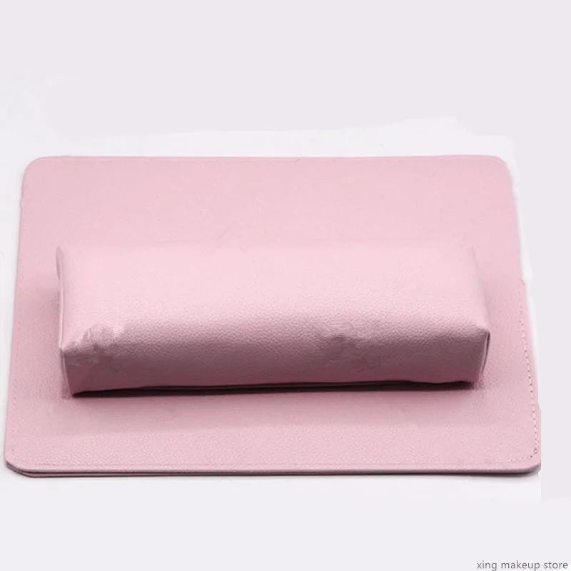 Professional PU Leather Marble Nail Art Hand Pillow Cushion Manicure Table Pad Set Arm Rest Pillow Nail Mat Manicure Tool 20#12