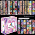 Nail Art Rhinestones, Nail Studs Gems Nail Diamonds Nail Art Crystal Nail Jewels with Pick up Tweezers for Nail Art Decoration (10 Boxs)