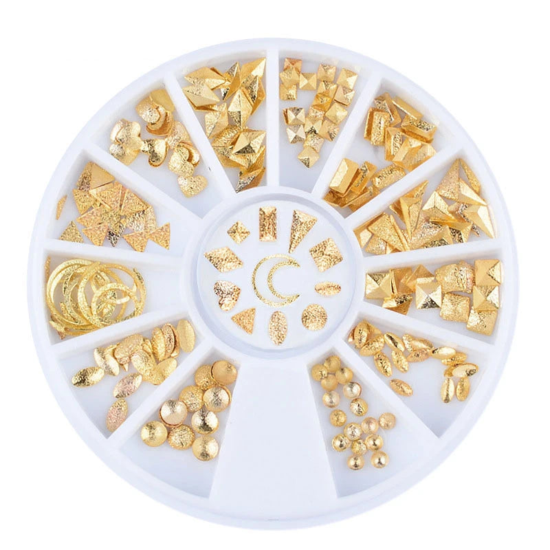 Nail Parts Nail Art Glitter Rhinestone Crystal Gems Jewelry Bead Manicure Decoration Accessories Nail Supplies for Professionals