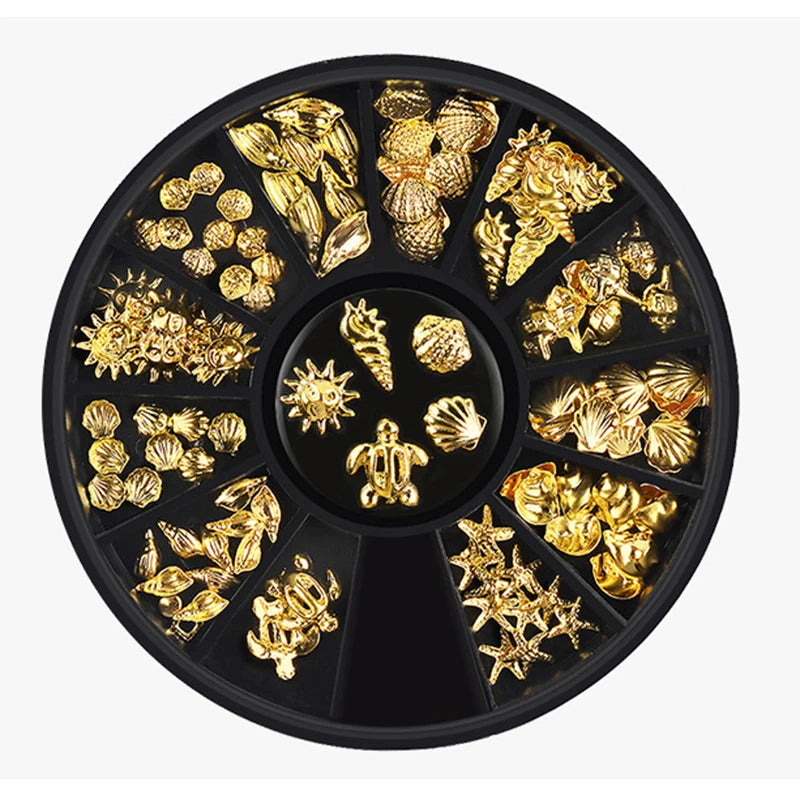 Nail Parts Nail Art Glitter Rhinestone Crystal Gems Jewelry Bead Manicure Decoration Accessories Nail Supplies for Professionals