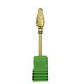 New! Gold Pro.Carbide Nail Drill Bit Electric Quality Nail File Drill Bit Coarse Carbide Drill 3/32'' High Quality Nail File