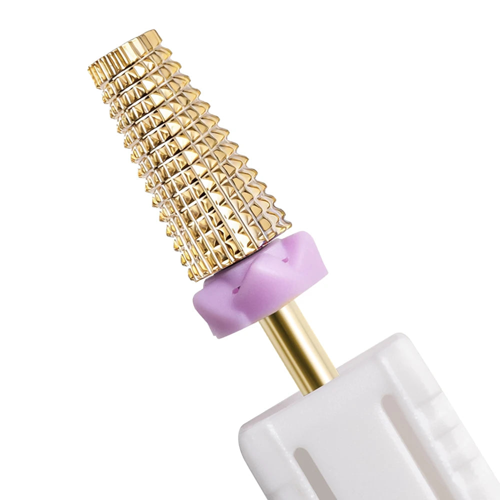 1Pc or 2Pcs Tungsten Carbide Nail Drill Bits, 3/32” Shank, Bidirectional Rotation, for Quick Removal of Acrylic/Hard Gel