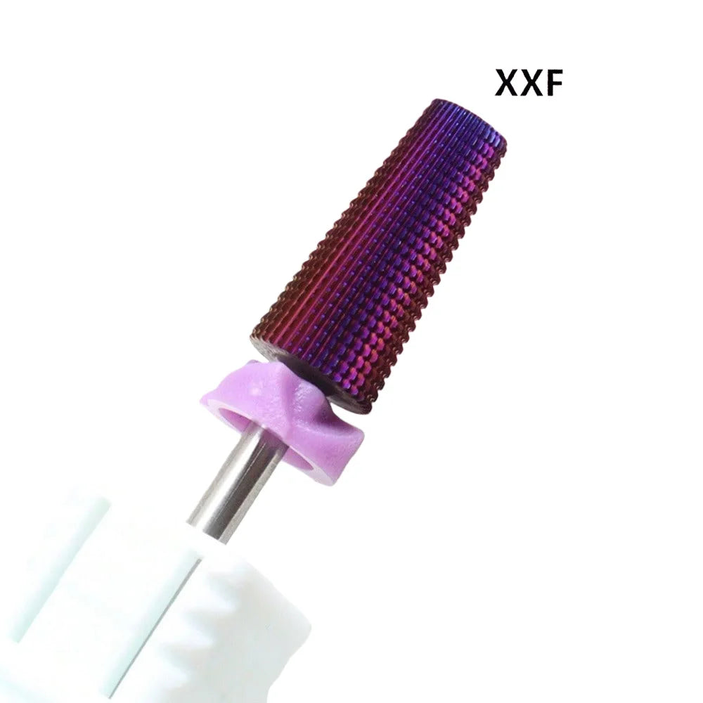 1Pc or 2Pcs Tungsten Carbide Nail Drill Bits, 3/32” Shank, Bidirectional Rotation, for Quick Removal of Acrylic/Hard Gel