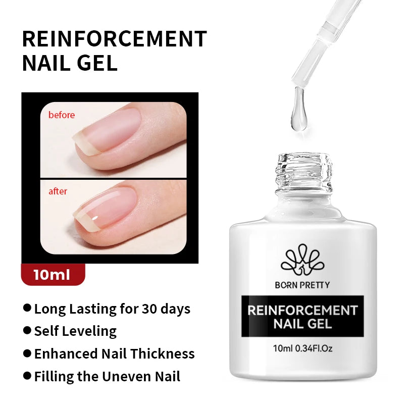 10Ml Jelly Nude Gel Nail Polish 50 Colors Semi Transparent Nail Art Nail Supplies Soak off UV LED Nails Gel Varnish