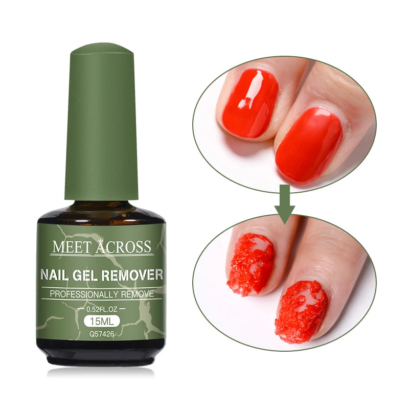 15Ml Magic Fast Nail Gel Polish Remover Clean UV Soak off Semi Permanent Varnish Nail Art Removal Tools Manicure