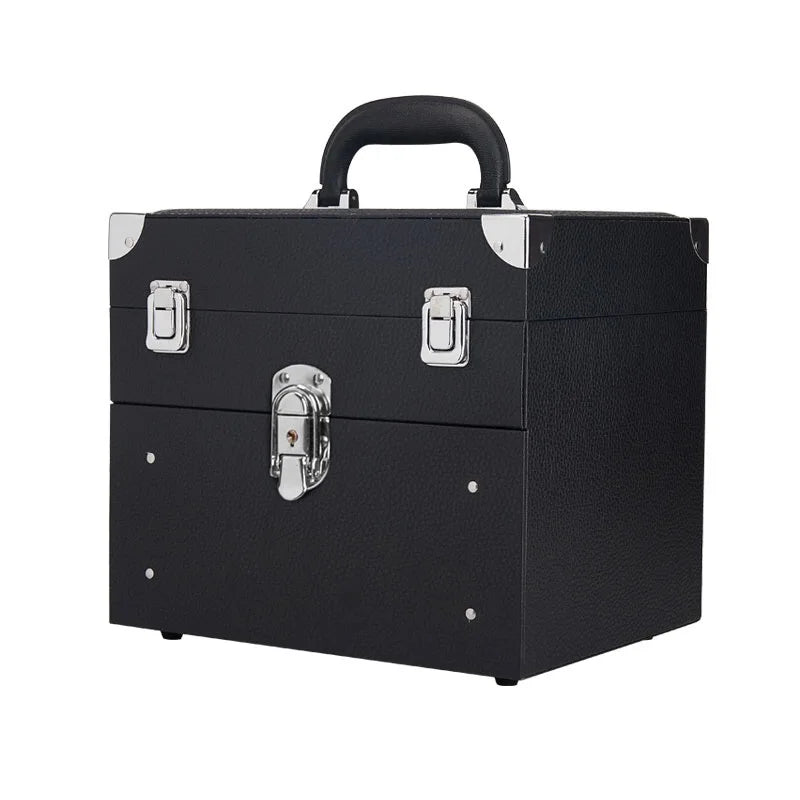Trolley Cosmetic Case Spinner Wheels Makeup Dresser Beauty Trolley Luggage Rolling Suitcase Professional Large Cosmetic Bag New