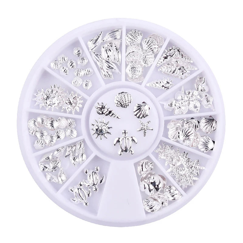Nail Parts Nail Art Glitter Rhinestone Crystal Gems Jewelry Bead Manicure Decoration Accessories Nail Supplies for Professionals
