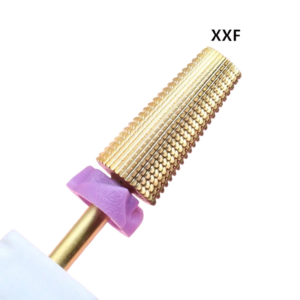1Pc or 2Pcs Tungsten Carbide Nail Drill Bits, 3/32” Shank, Bidirectional Rotation, for Quick Removal of Acrylic/Hard Gel