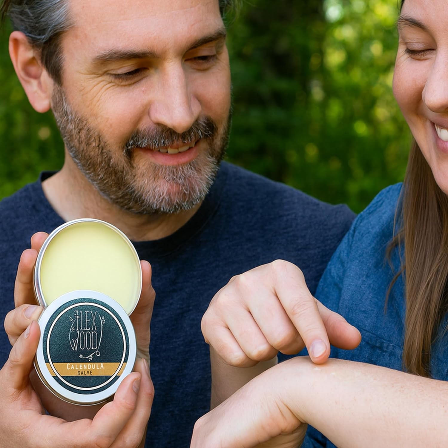 All-Natural Calendula Skin Balm - Soothing Salve for Rashes, Itching, Dry Skin, and Eczema - Handmade in the UK, Cruelty-Free, and Plastic-Free - 100ml